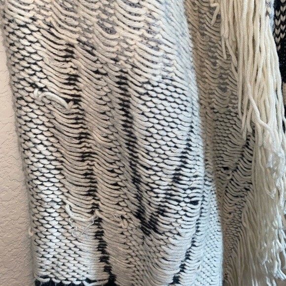 Soprano western wool cardigan waterfall tassel M aztec nashville - Picture 11 of 16